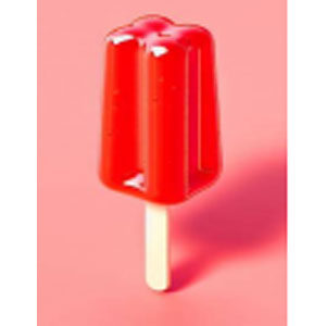 Strawberry Water Lolly